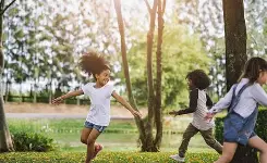 Childern Playing together